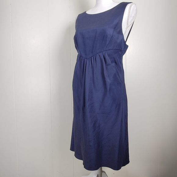 Giorgio Armani empire waist sleeveless dress size 44 US size 8 - Picture 8 of 12